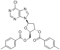 6-CHLORO-9-(3,5-O-DI(P-TOLUOYL)-BETA-D-2-DEOXYRIBOFURANOSYL)퓨린