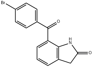 7-(4-Bromobenzoyl)-1,3- dihydro-2H-indol-2-one