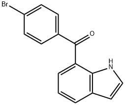 7-(4-Bromobenzoyl)indole Structure