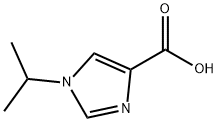 1-异丙基-1H-咪唑-4-甲酸,917364-12-6,结构式
