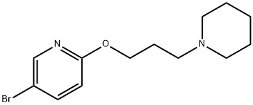 5-bromo-2-(3-piperidin-1-yl-propoxy)-pyridine Struktur