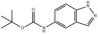 5-BOC-AMINOINDAZOLE Struktur