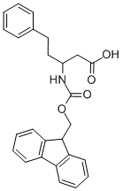 3-(9 H-FLUOREN-9-YLMETHOXYCARBONYLAMINO)-5-PHENYL-PENTANOIC ACID,917562-05-1,结构式