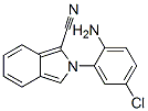 2-(2-AMINO-5-CHLOROPHENYL)-2H-ISOINDOLE-1-CARBONITRILE Struktur