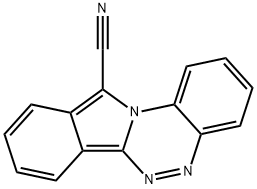 ISOINDOLO[1,2-C][1,2,4]BENZOTRIAZINE-11-CARBONITRILE,917607-77-3,结构式