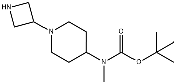 N-[1-(3-AZETIDINYL)-4-PIPERIDINYL]-N-METHYL-CARBAMIC ACID 1,1-DIMETHYLETHYL ESTER|