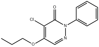 Pyridazin-3(2H)-one, 4-chloro-2-phenyl-5-propoxy-|