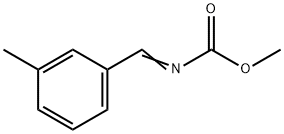 Carbamic  acid,  N-[(3-methylphenyl)methylene]-,  methyl  ester Struktur