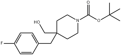 1-BOC-4-[(4-FLUOROPHENYL)METHYL]-4-(HYDROXYMETHYL)-PIPERIDINE