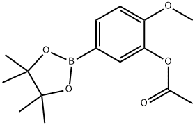 3-ACETOXY-4-METHOXYPHENYLBORONIC ACID, PINACOL ESTER