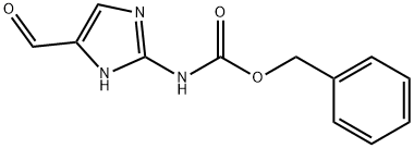 benzyl 5-forMyl-1H-iMidazol-2-ylcarbaMate Struktur