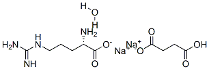 Argininosuccinic  acid  hydrate  disodium  salt Struktur