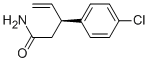 (S)-3-(4-CHLOROPHENYL)PENT-4-ENAMIDE Structure