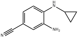 918152-17-7 3-AMino-4-(cyclopropylaMino)benzonitrile