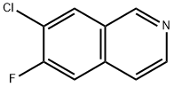 7-CHLORO-6-FLUOROISOQUINOLINE price.