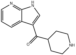 Methanone, 4-piperidinyl-1H-pyrrolo[2,3-b]pyridin-3-yl-|