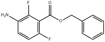 {3-[(Benzyloxy)carbonyl]-2,4-difluorophenyl}amine Structure