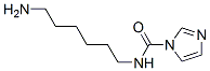 1-(N-6-amino-n-hexyl)carbamoylimidazole,91853-59-7,结构式