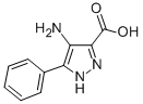 1H-Pyrazole-3-carboxylicacid,4-amino-5-phenyl-(9CI),91857-71-5,结构式
