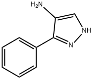 5-苯基-1H-吡唑-4-胺 2HCL H2O, 91857-86-2, 结构式