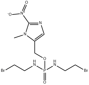 N,N'-Bis(2-bromoethyl)phosphorodiamidic acid (1-methyl-2-nitro-1H-imidazol-5-yl)methyl ester