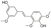 3-[(E)-2-(5-hydroxy-3-methoxy-1-cyclohexa-2,4-dienyl)ethenyl]-2,6-dime thoxy-phenol,91865-42-8,结构式