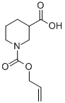 1-N-ALLOC-PIPERIDINE-3-CARBOXYLIC ACID Struktur