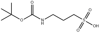 3-(N-BOC-氨基)-1-丙磺酸, 918825-10-2, 结构式