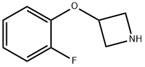 3-(2-Fluoro-phenoxy)-azetidine Structure