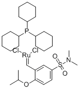 {[2-(异-丙氧基)-5-(N,N-二甲基氨基磺酰基)苯基]亚甲基}(三环己基膦)钌(II),918871-44-0,结构式