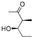 91890-06-1 2-Hexanone, 4-hydroxy-3-methyl-, (R*,S*)- (9CI)