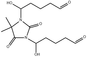 N,N-双(1-羟基戊醛基)-5,5-二甲基海因,91894-93-8,结构式