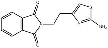 2-[2-(2-amino-4-thiazolyl)ethyl]-1H-Isoindole-1,3(2H)-dione 结构式