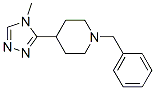 5-(1-苄基-4-哌啶基)-4-甲基-4-H-1,2,4-三唑, 919100-22-4, 结构式