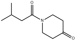 1-(3-methylbutanoyl)piperidin-4-one Structure