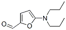 2-Furancarboxaldehyde,  5-(dipropylamino)- 化学構造式