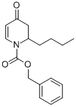 BENZYL 2-N-BUTYL-4-OXO-3,4-DIHYDROPYRIDINE-1(2H)-CARBOXYLATE Struktur