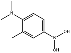 4-(N,N-Dimethylamino)-3-methylphenylboronic acid 化学構造式