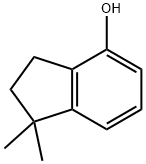 1,1-dimethylindan-4-ol Structure