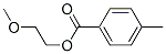 2-methoxyethyl 4-methylbenzoate Struktur