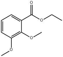Benzoic acid, 2,3-dimethoxy-, ethyl ester Structure