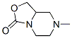 3H-Oxazolo[3,4-a]pyrazin-3-one,hexahydro-7-methyl-(7CI),91982-32-0,结构式
