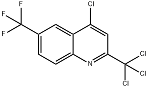 4-CHLORO-2-TRICHLOROMETHYL-6-TRIFLUOROMETHYLQUINOLINE|4-氯-2-三氯甲基-6-三氯甲基喹啉