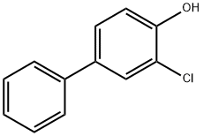 2-CHLORO-4-PHENYLPHENOL Struktur