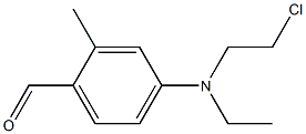 4-((2-Chloroethyl)ethylamino)-2-methylbenzaldehyde