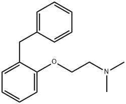 苯托沙敏, 92-12-6, 结构式