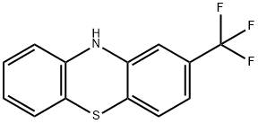 2-(Trifluoromethyl)phenothiazine Struktur