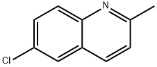 6-氯-2-甲基喹啉,92-46-6,结构式