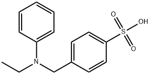 4-((Ethylanilino)methyl)benzenesulphonic acid|4-((乙基苯胺)甲基)苯磺酸