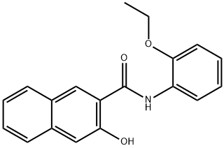 2-羟基-3-萘甲酰基邻氨基苯乙醚 结构式